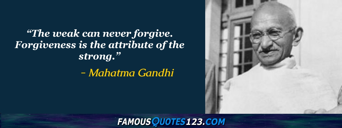 Mahatma Gandhi