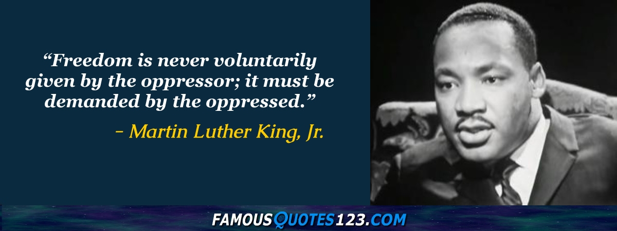 Martin Luther King, Jr.