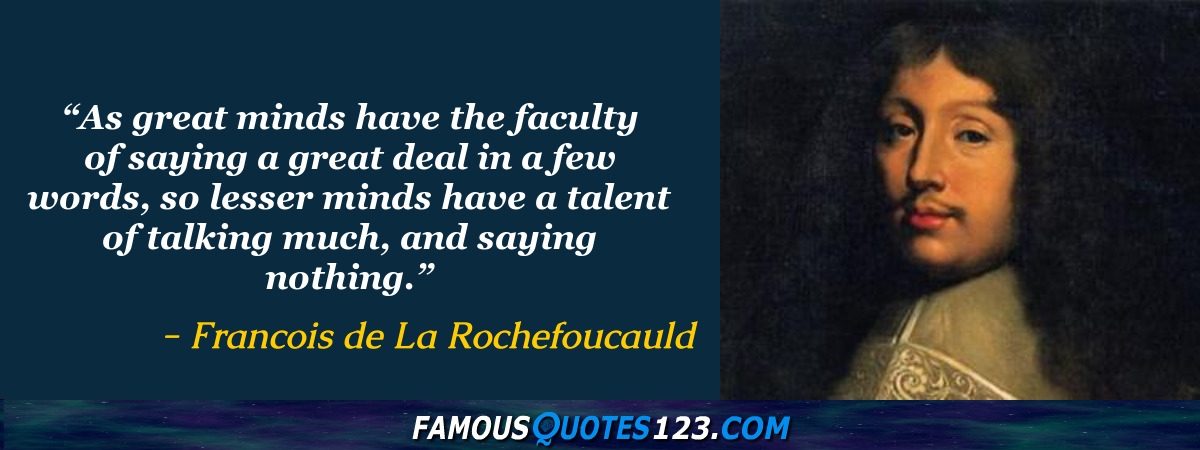 Francois de La Rochefoucauld