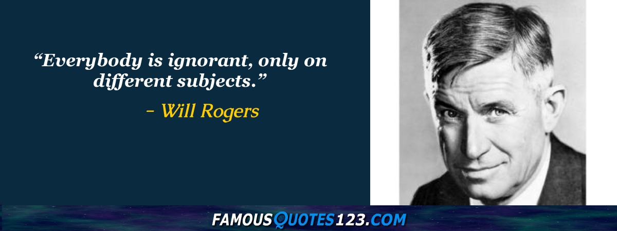 Will Rogers