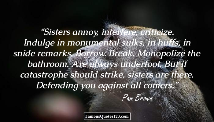 Sister Quotes - Sister Sayings & Quotations