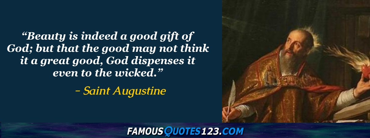 Saint Augustine Quotes - Famous Quotations By Saint Augustine - Sayings