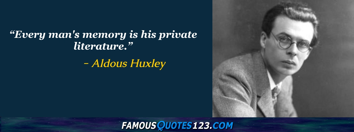 Aldous Huxley