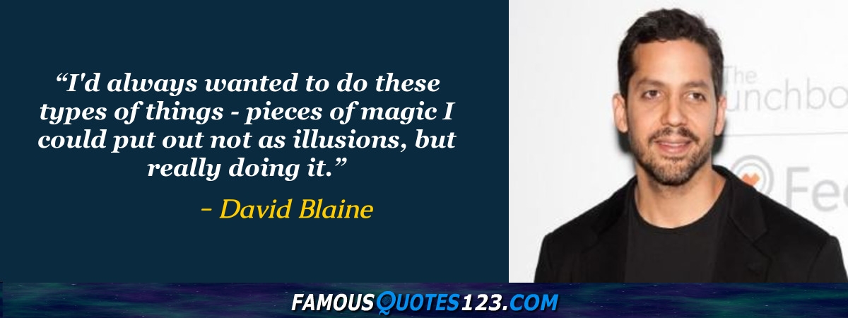 David Blaine