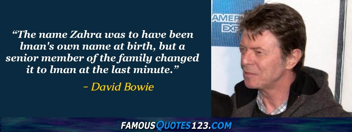 David Bowie