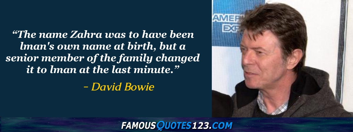 David Bowie