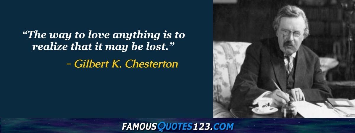 Gilbert K. Chesterton