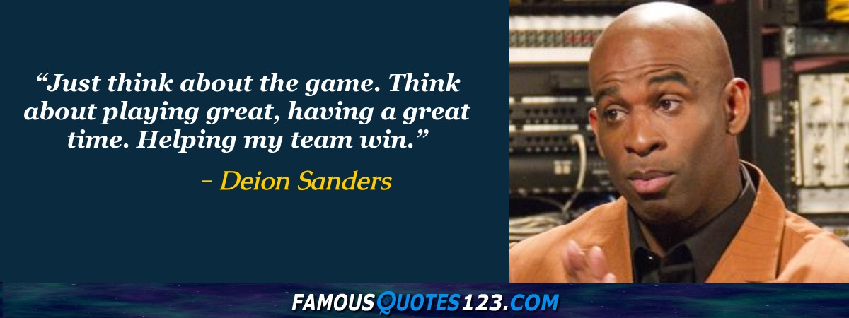 deion sanders quotes