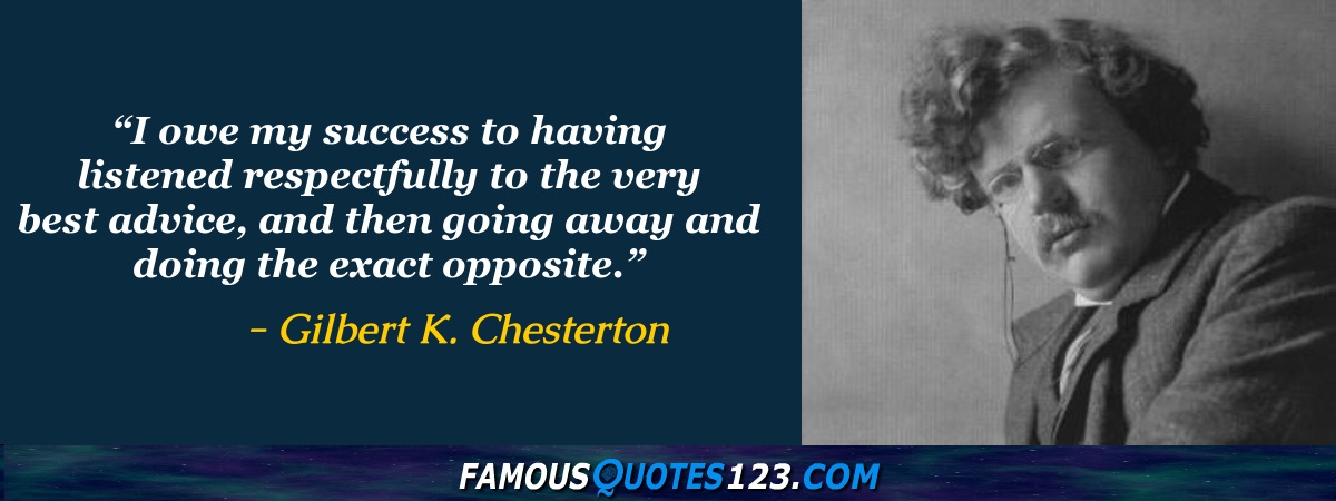 Gilbert K. Chesterton