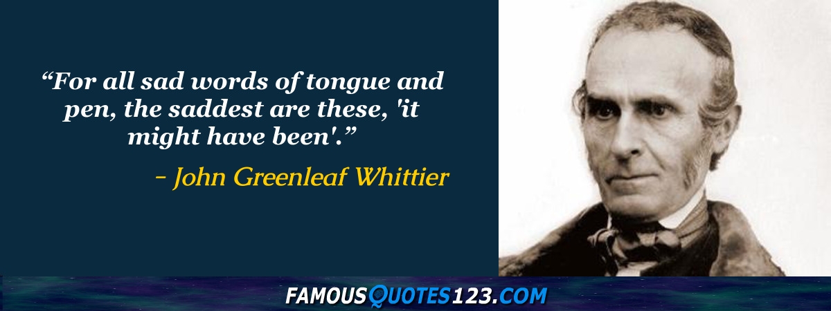 John Greenleaf Whittier