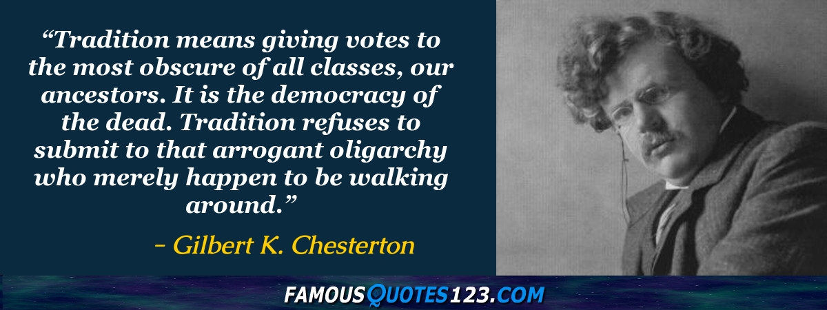 Gilbert K. Chesterton