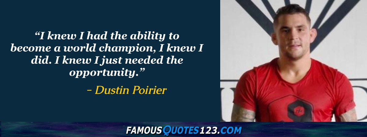 Dustin Poirier