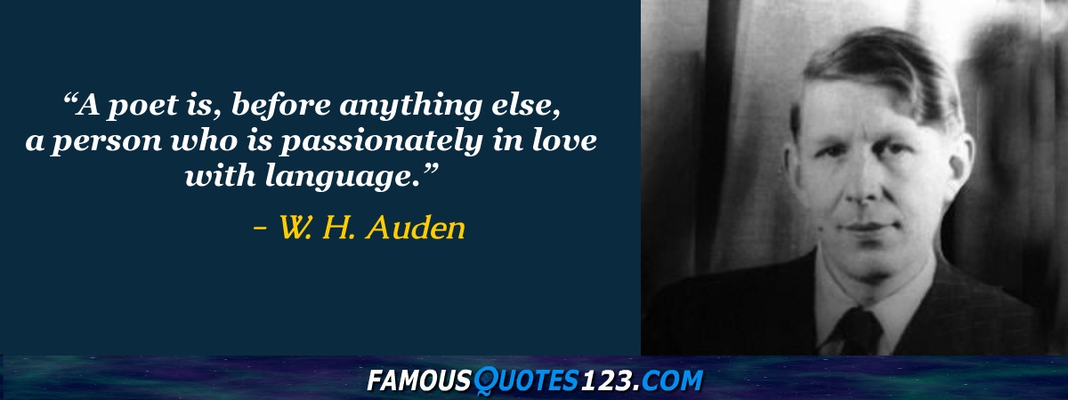 W. H. Auden