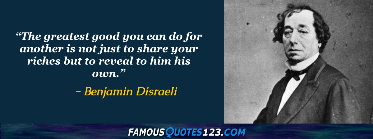 Benjamin Disraeli