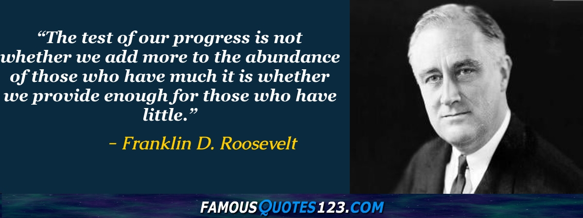 Franklin D. Roosevelt