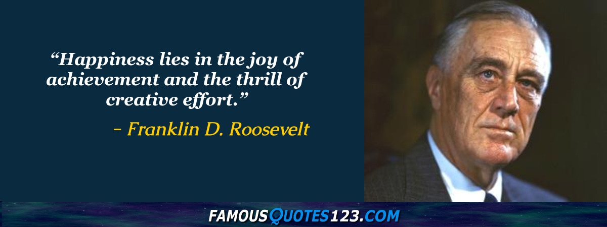 Franklin D. Roosevelt