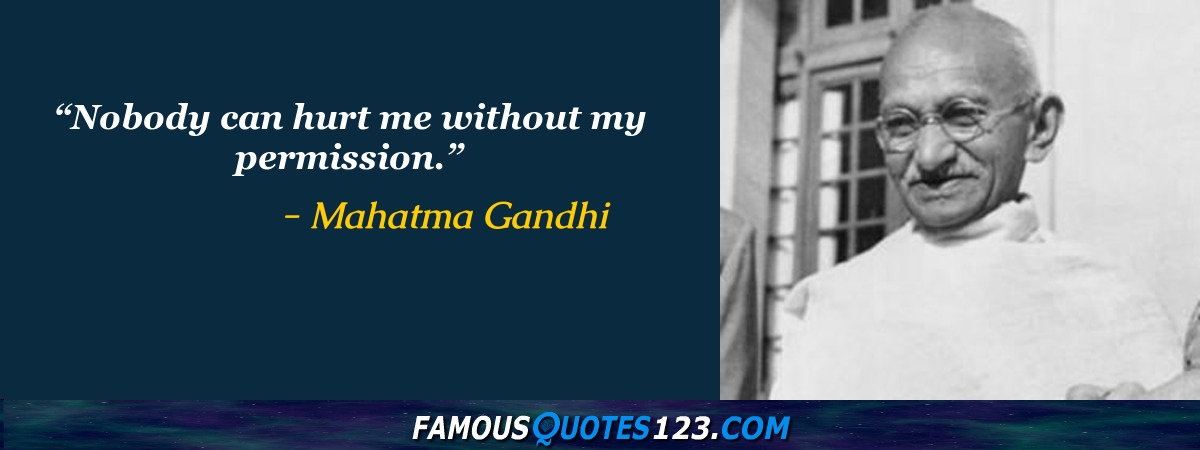 Mahatma Gandhi