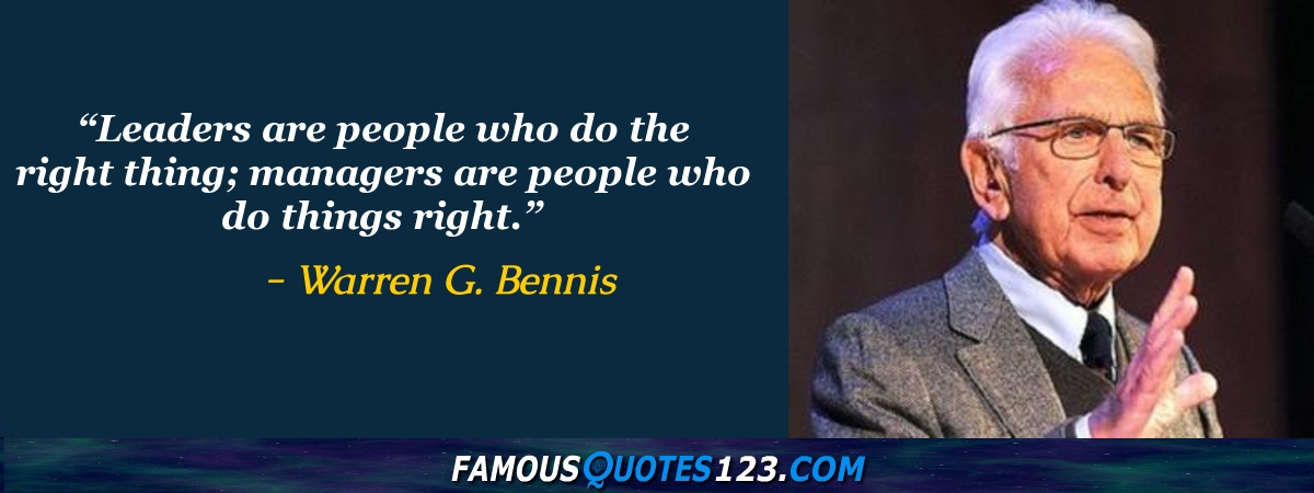 Warren G. Bennis