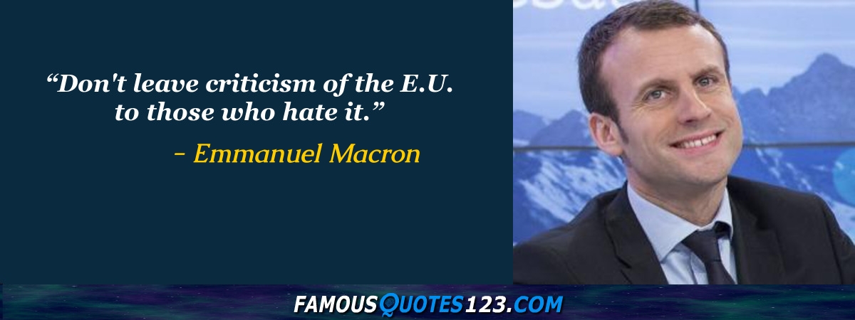 Emmanuel Macron