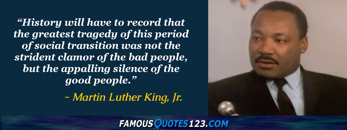 Martin Luther King, Jr.