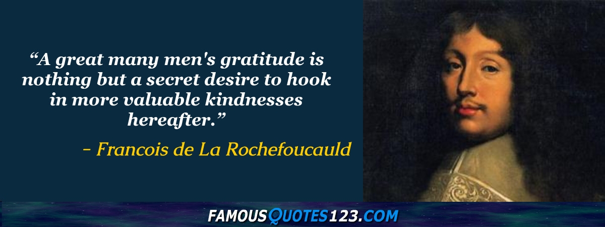 Francois de La Rochefoucauld