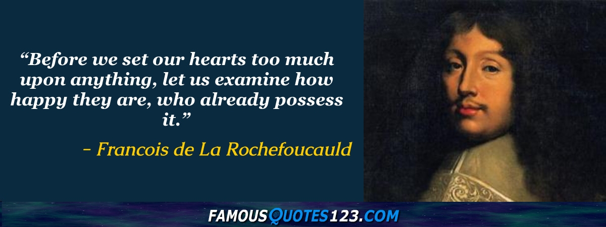 Francois de La Rochefoucauld