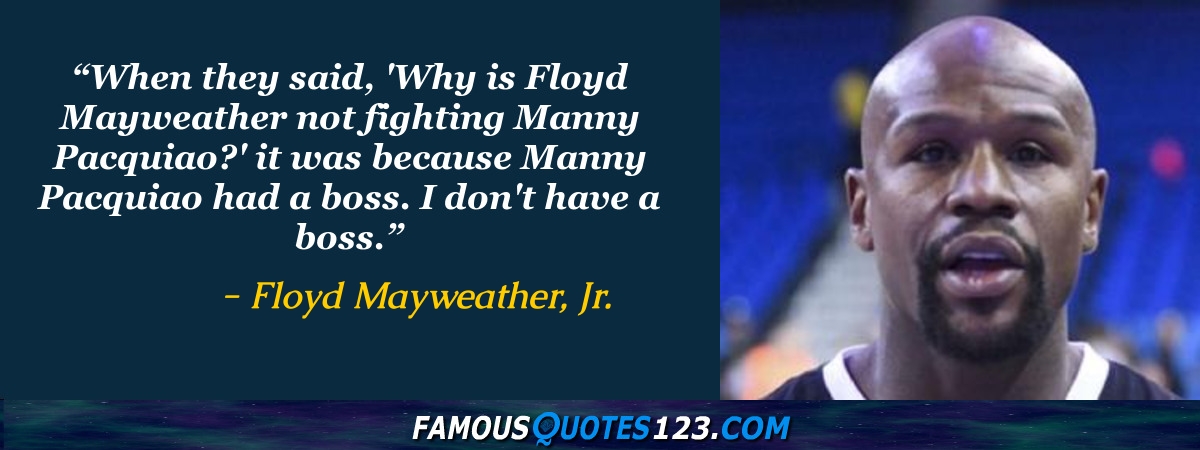 Floyd Mayweather, Jr.