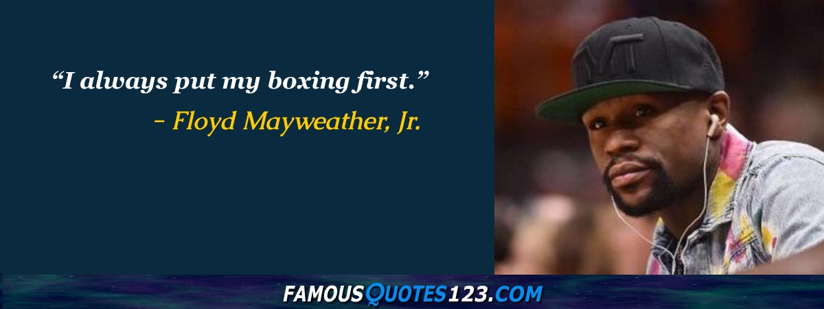 Floyd Mayweather, Jr.