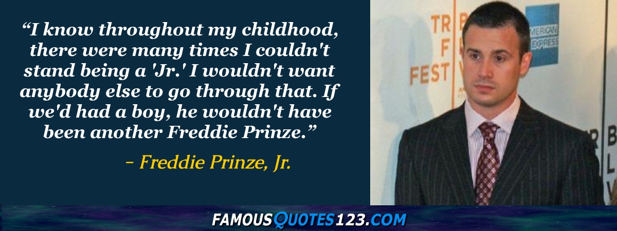 Freddie Prinze, Jr.