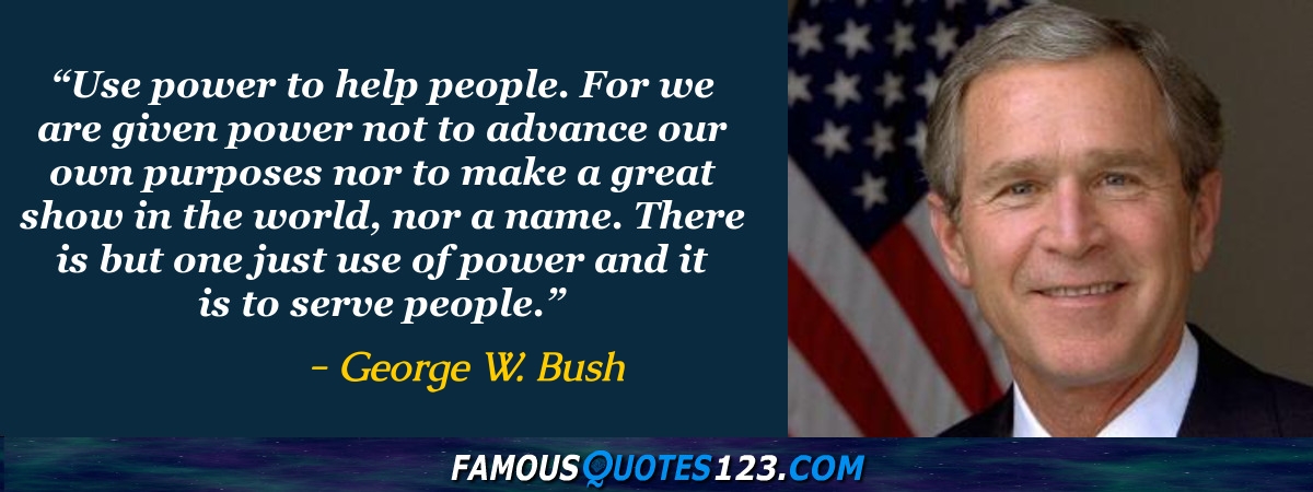 George W. Bush