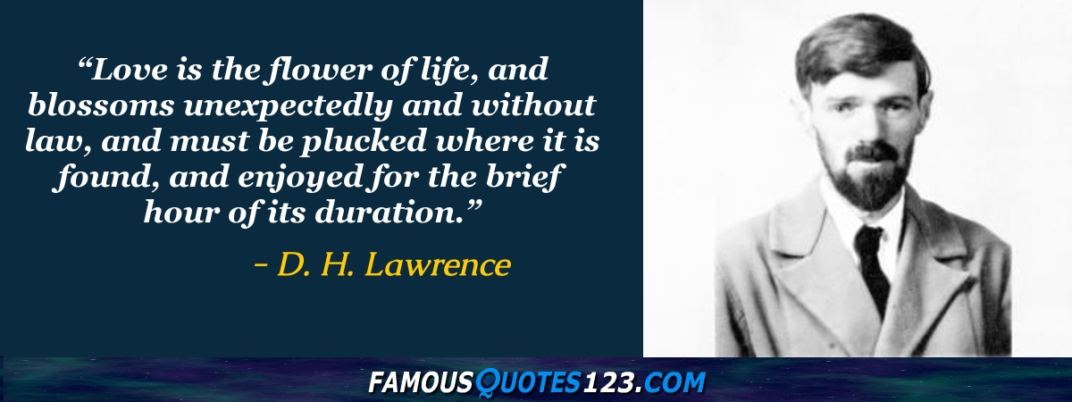 D. H. Lawrence