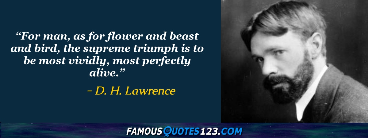 D. H. Lawrence