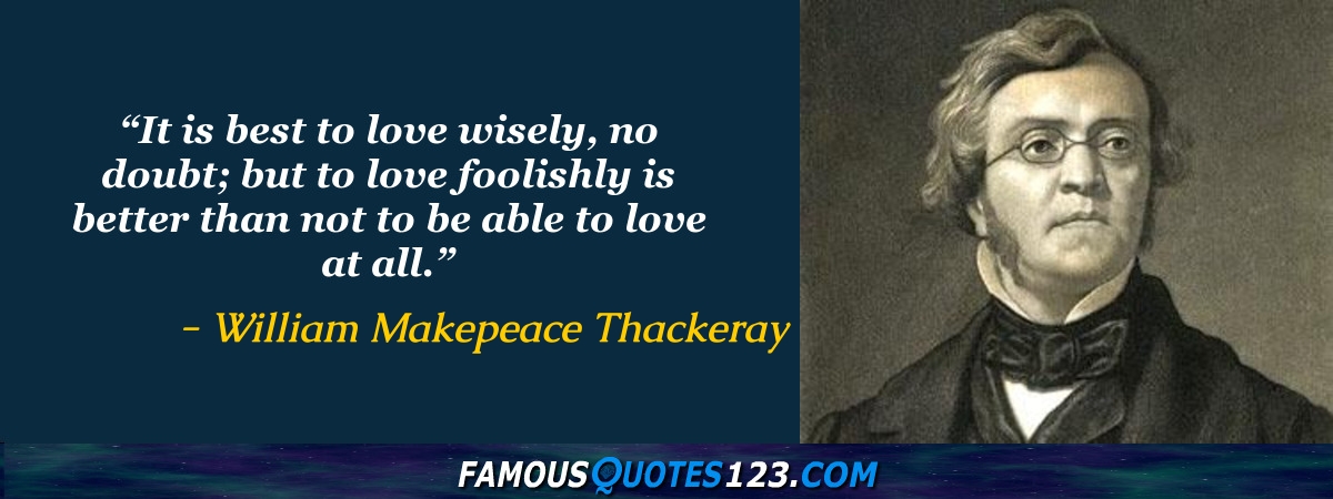 William Makepeace Thackeray