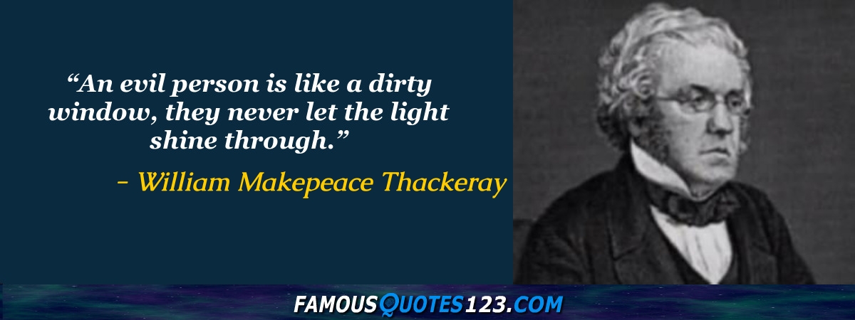 William Makepeace Thackeray