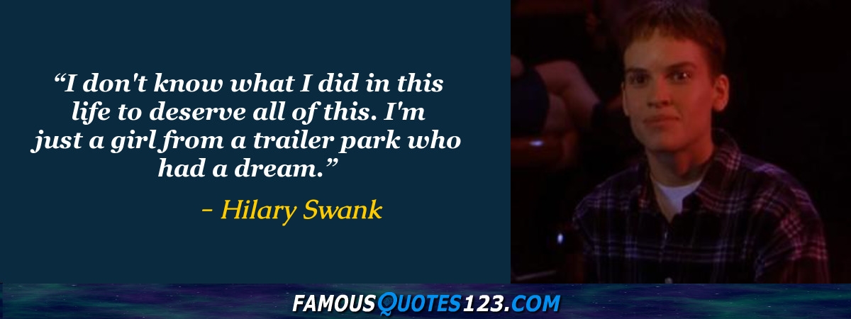 Hilary Swank