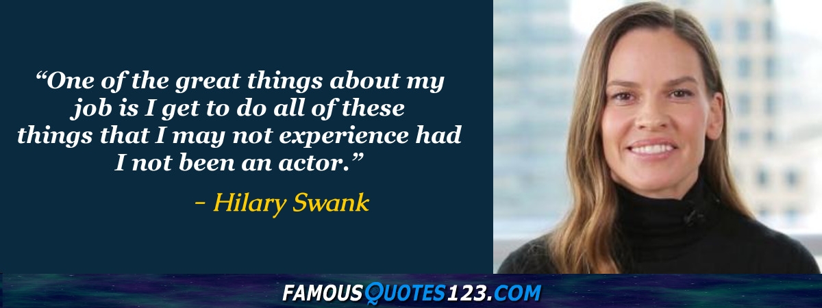 Hilary Swank