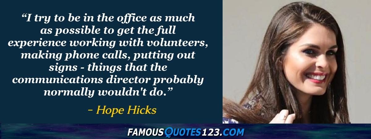 Hope Hicks