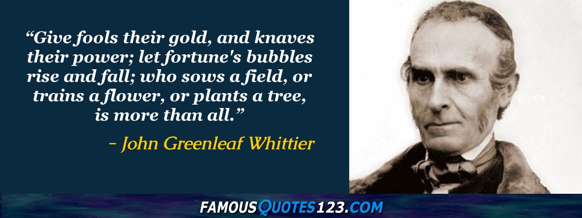 John Greenleaf Whittier