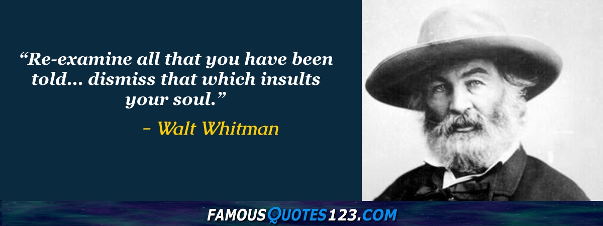 Walt Whitman