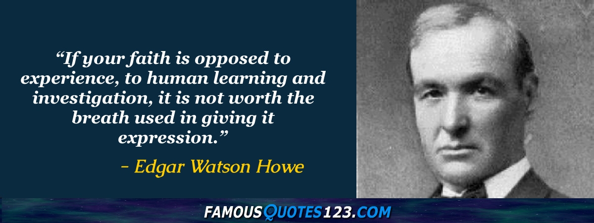 Edgar Watson Howe