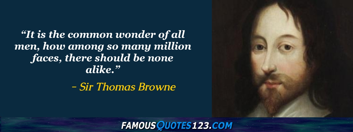 Sir Thomas Browne