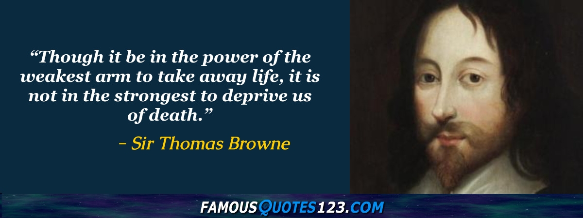 Sir Thomas Browne