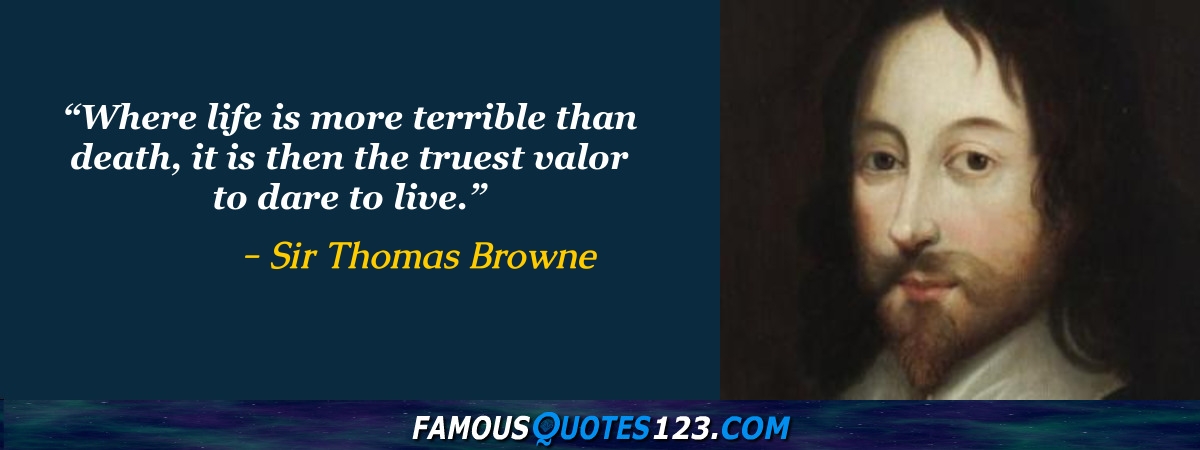 Sir Thomas Browne