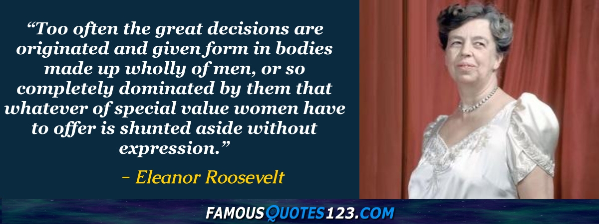 Eleanor Roosevelt