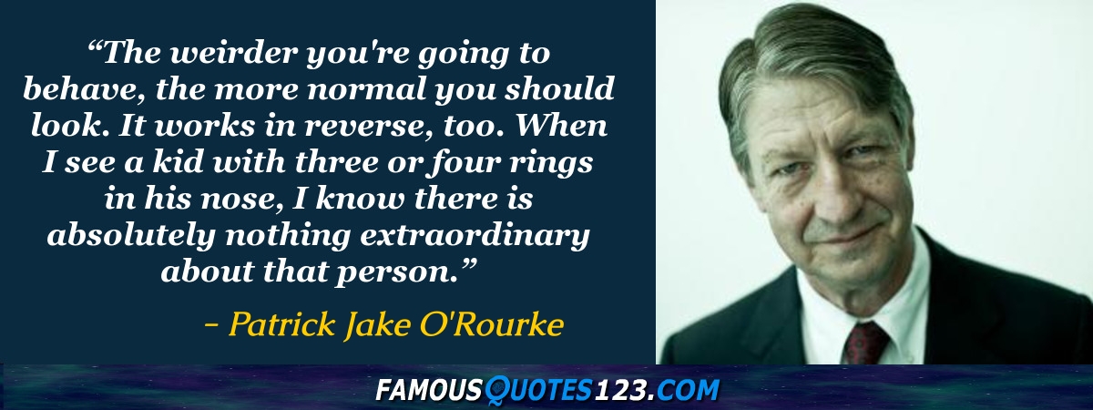 Patrick Jake O'Rourke