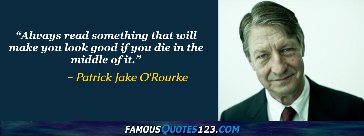 Patrick Jake O'Rourke