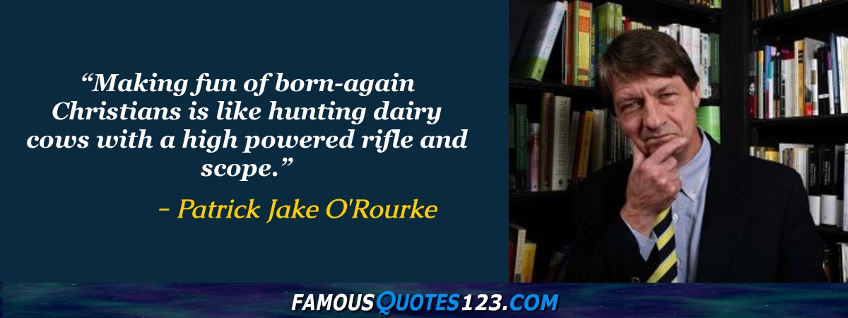 Patrick Jake O'Rourke