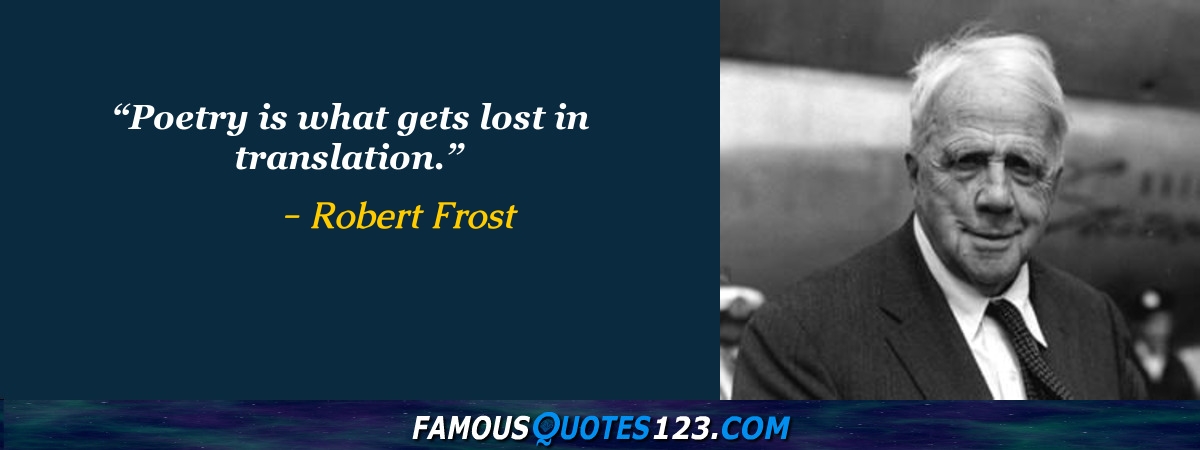 Robert Frost