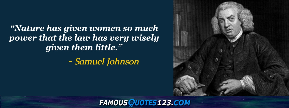 Samuel Johnson