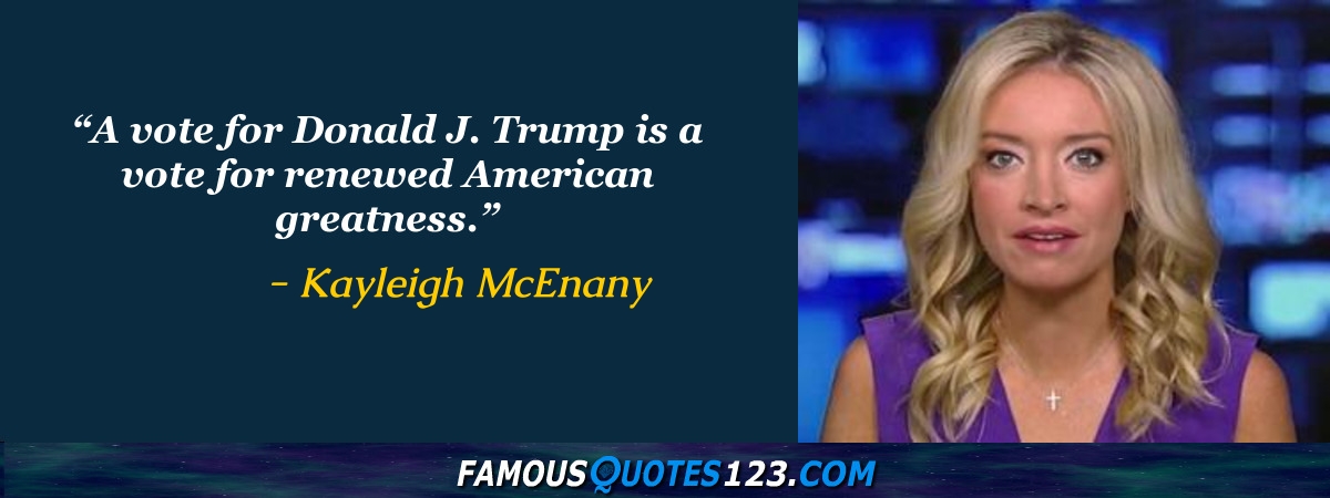 Kayleigh McEnany